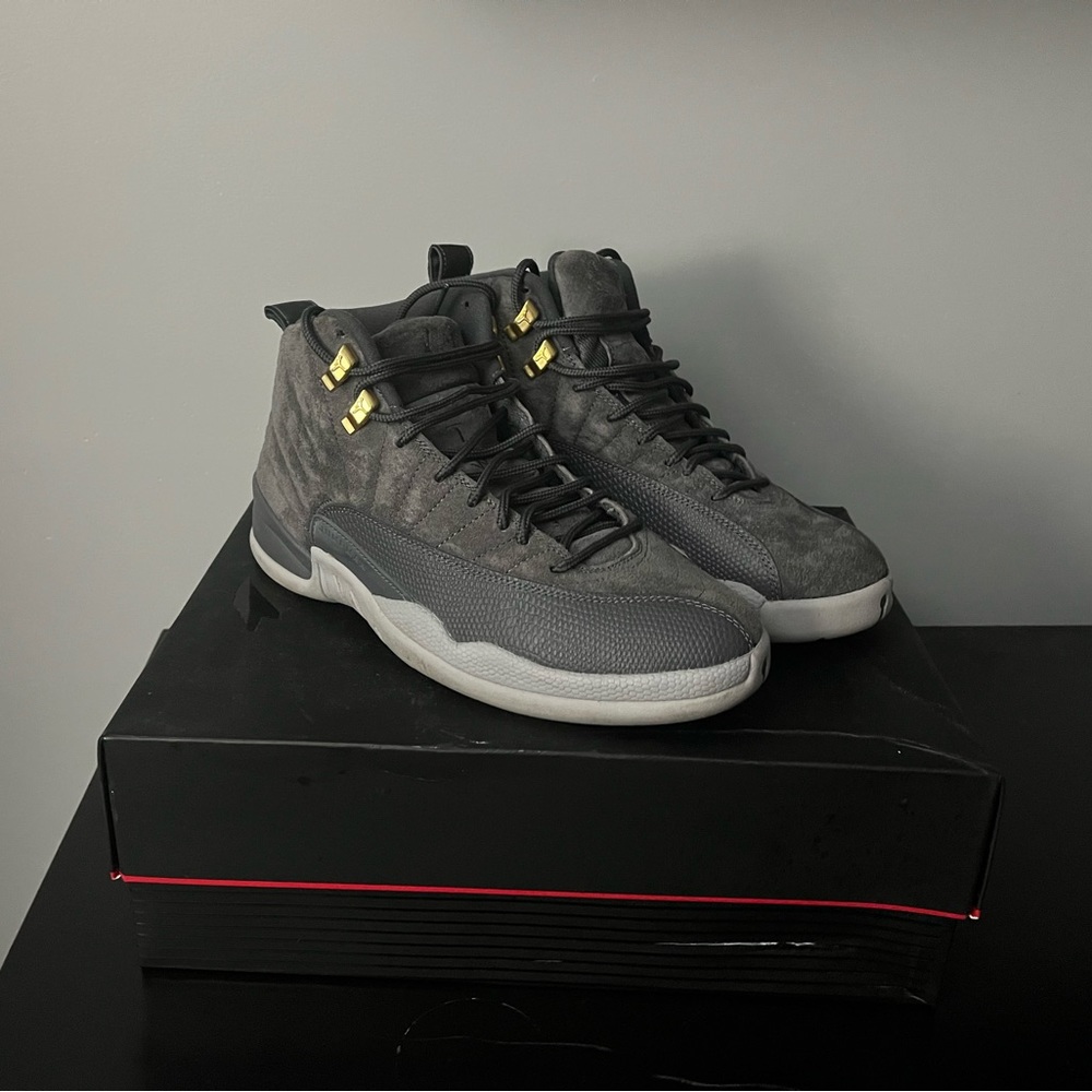 Jordan 12 dark grey